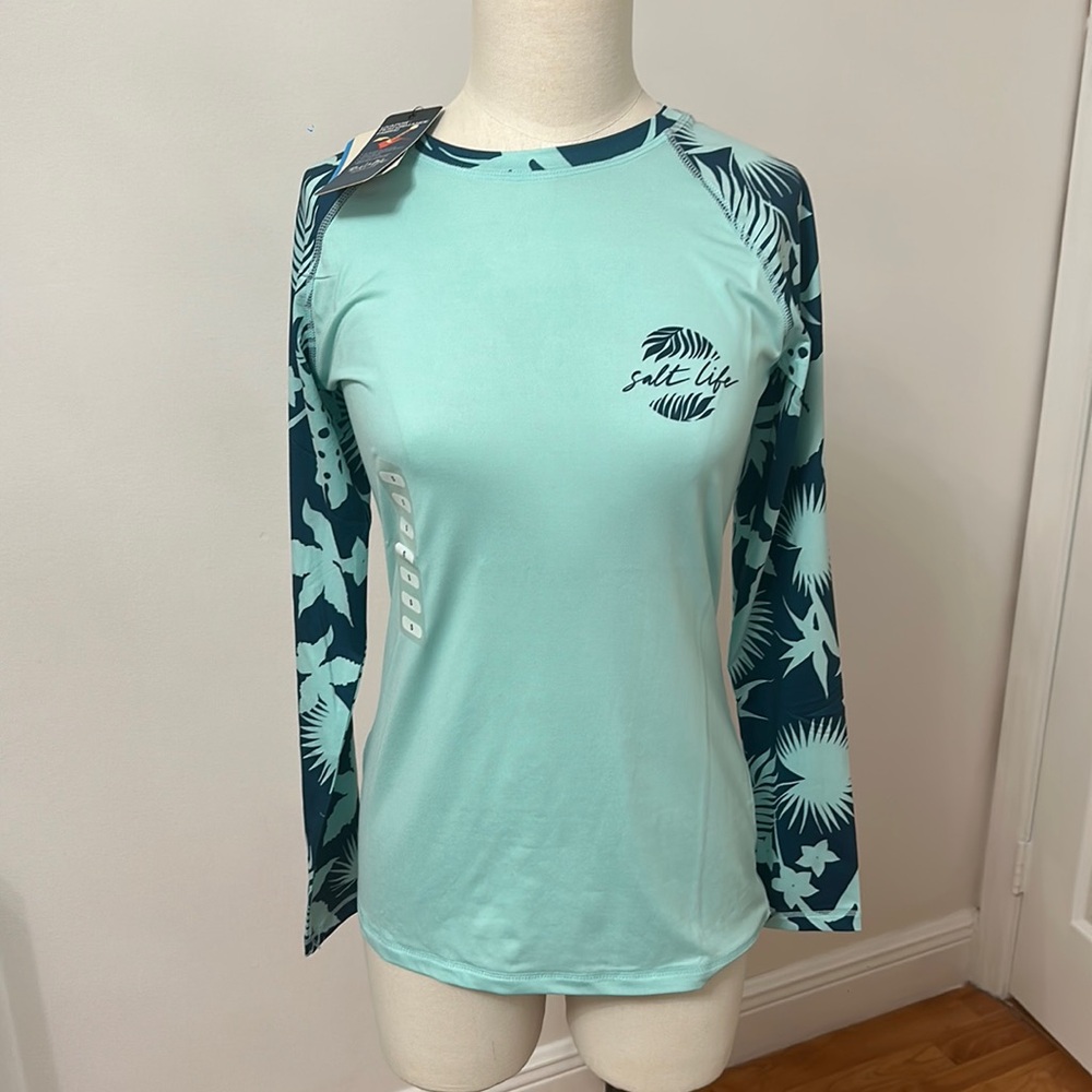 Salt life women long sleeve shirt new with tag
